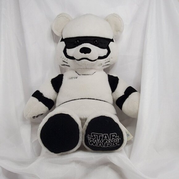Build a Bear Star Wars Storm Trooper The Force Awakens 2016 Retired Bear 17" - Picture 5 of 13